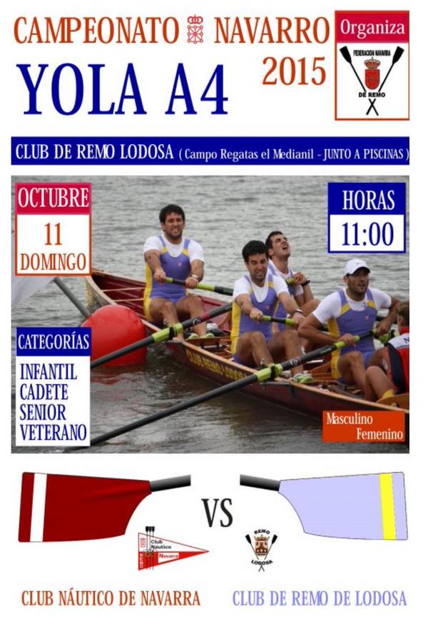 Campeonato Navarro de Yolas 2015